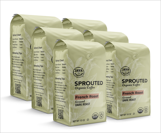 Sprouted Organic French Roast Ground