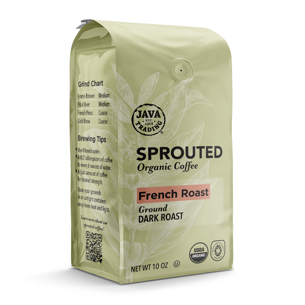 Sprouted Organic French Roast Ground
