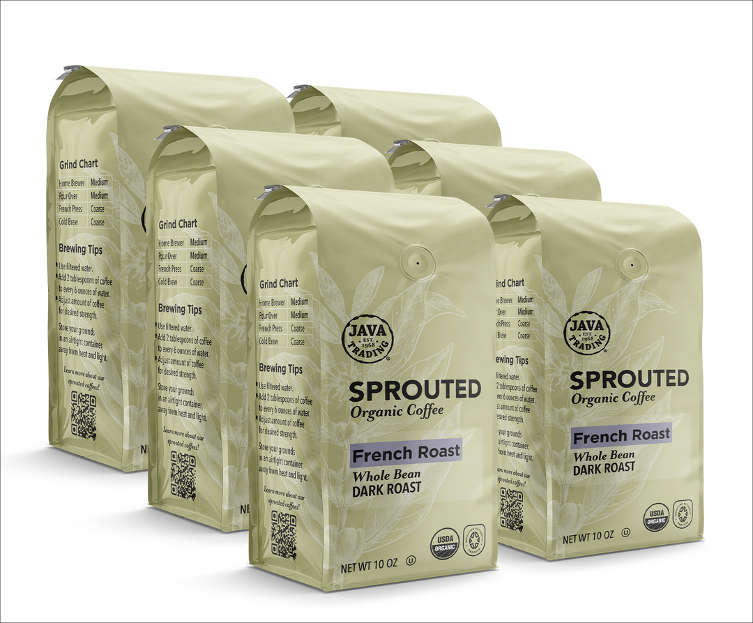 Sprouted Organic French Roast Whole Bean