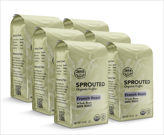 Sprouted Organic French Roast Whole Bean