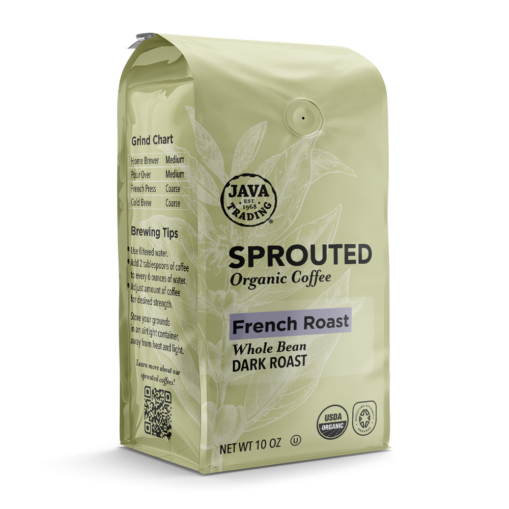 Sprouted Organic French Roast Whole Bean