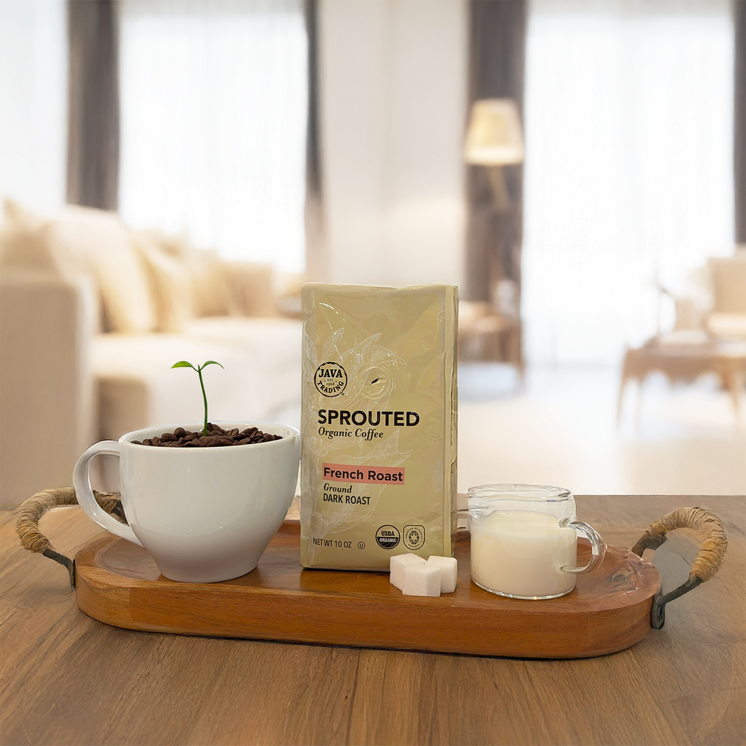 Sprouted Organic French Roast Ground