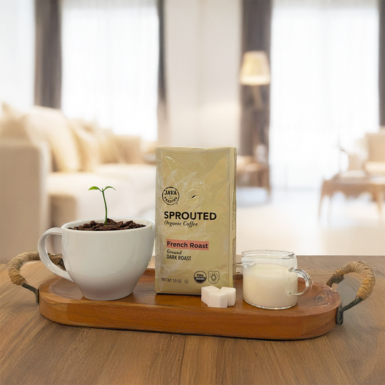 Sprouted Organic French Roast Ground