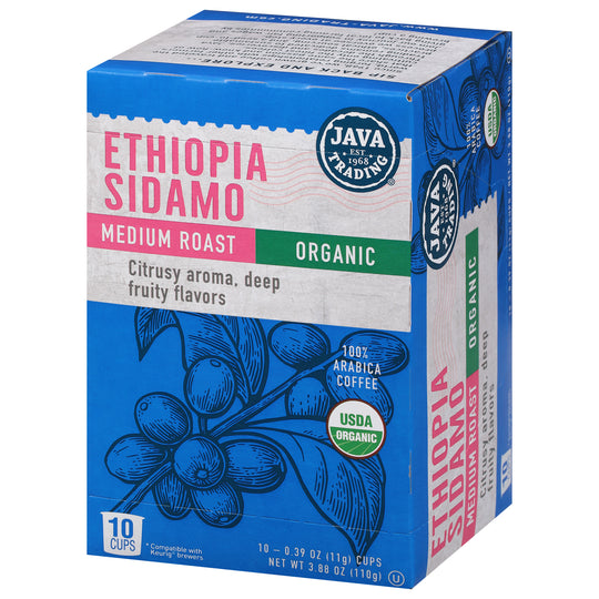 Organic Ethiopia Sidamo Cups
