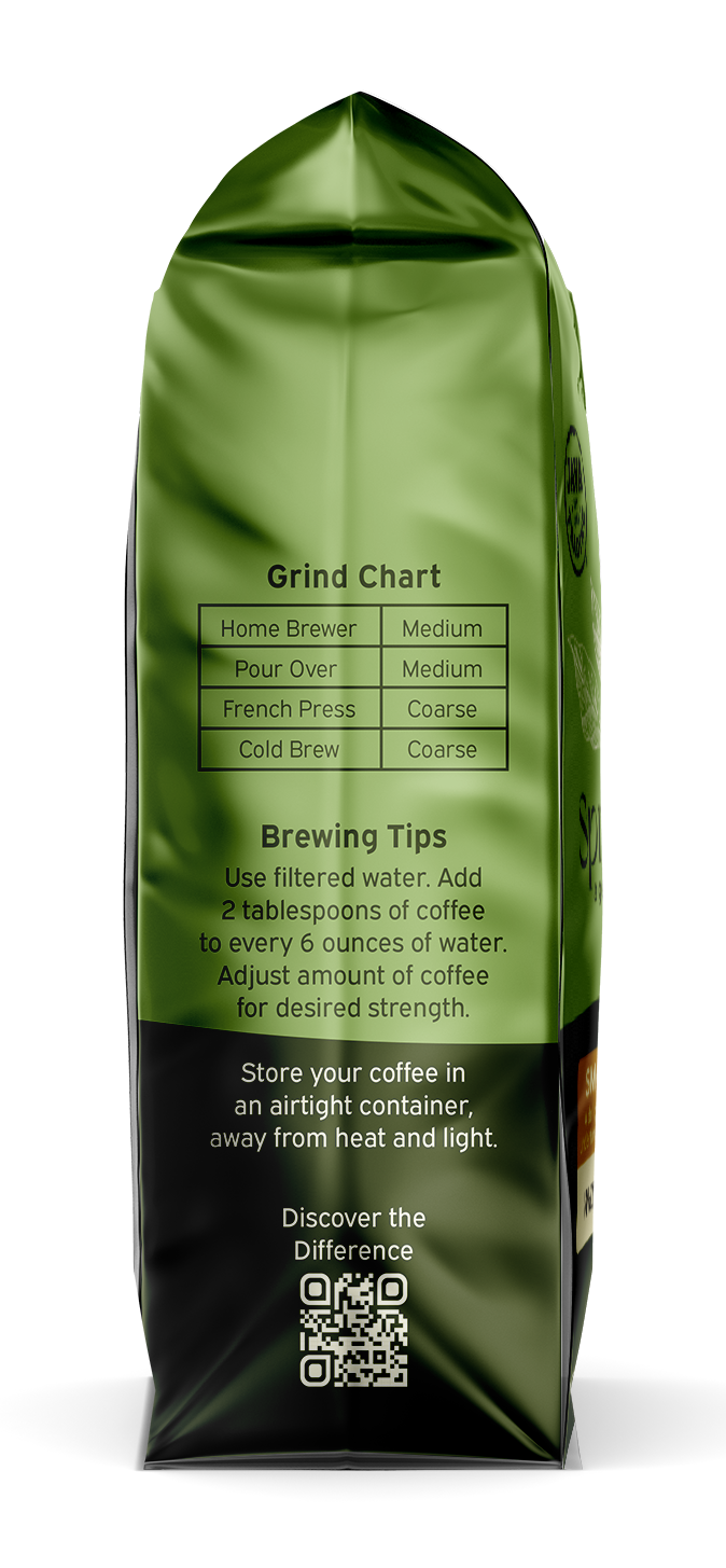 Sprouted Organic French Roast Whole Bean - Dark Roast