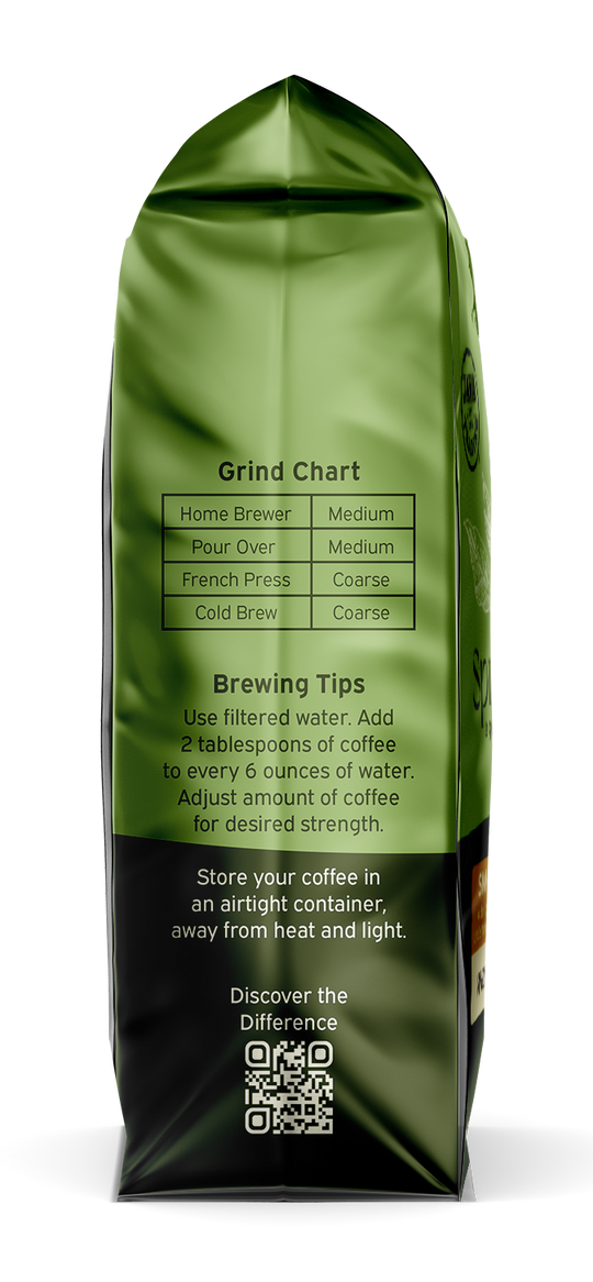 Sprouted Organic French Roast Whole Bean - Dark Roast