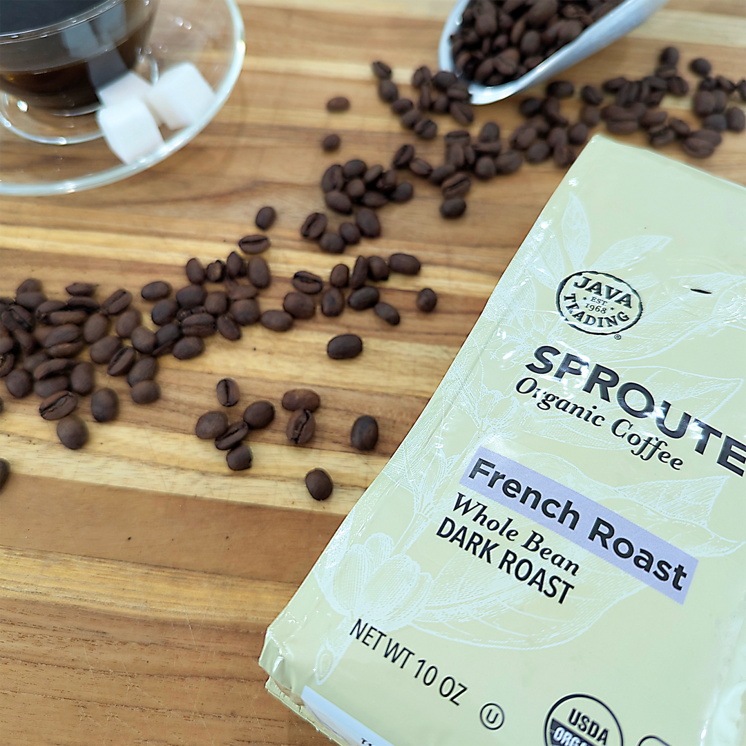 Sprouted Organic French Roast Whole Bean